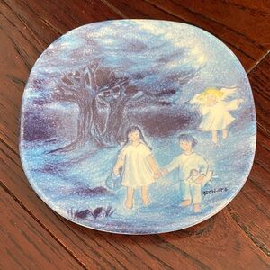 Arabia Finland ‘Give Us Angels’ Decorative Hanging Plate